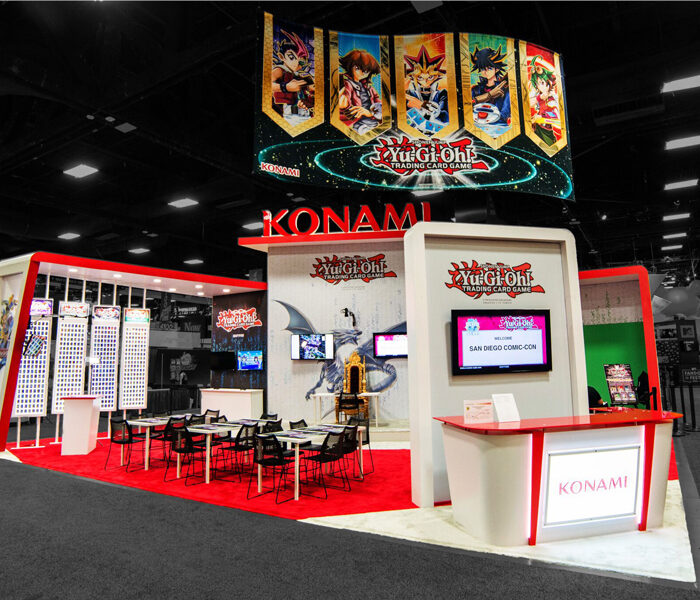 KONAMI’s Exhibition Booth Graphic
